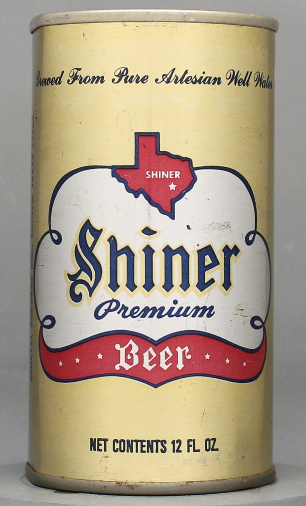 Shiner Premium Beer 12 Oz Tab Top Can