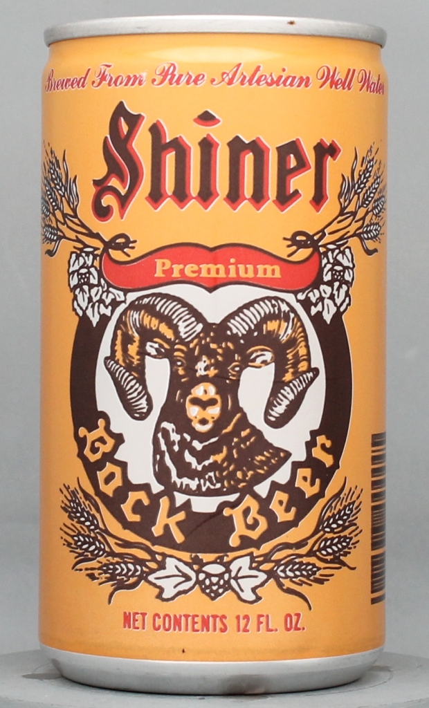 Shiner Premium Bock 12 Oz Tab Top Can