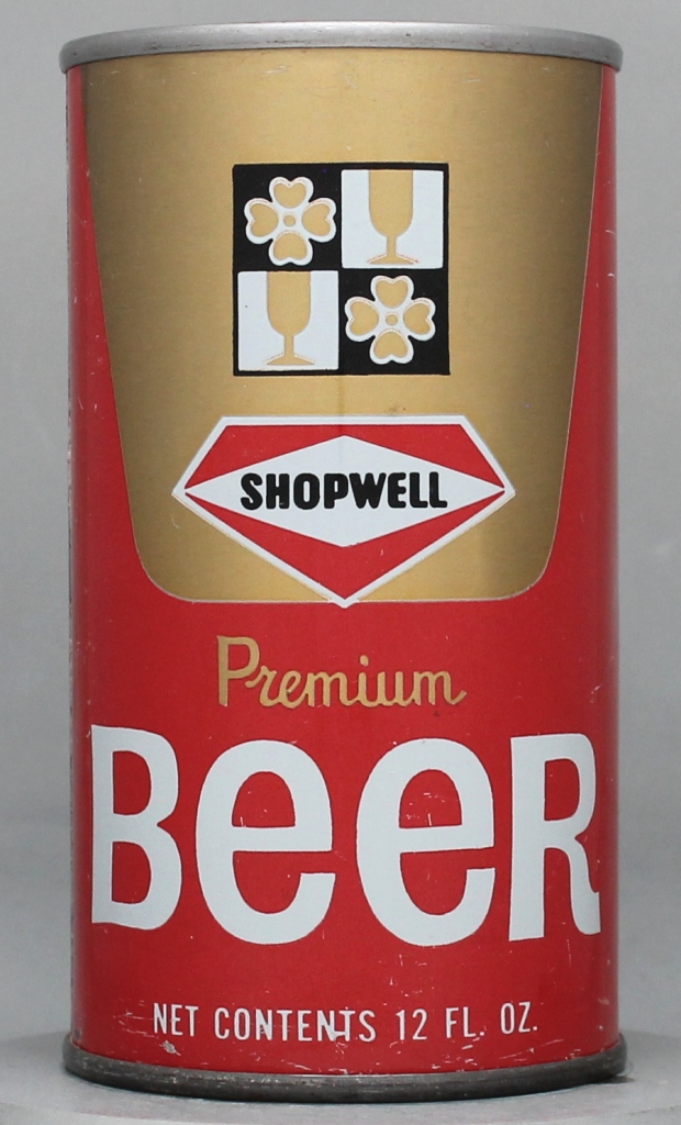 Shopwell Premium Beer 12 Oz Tab/Insert Top Can