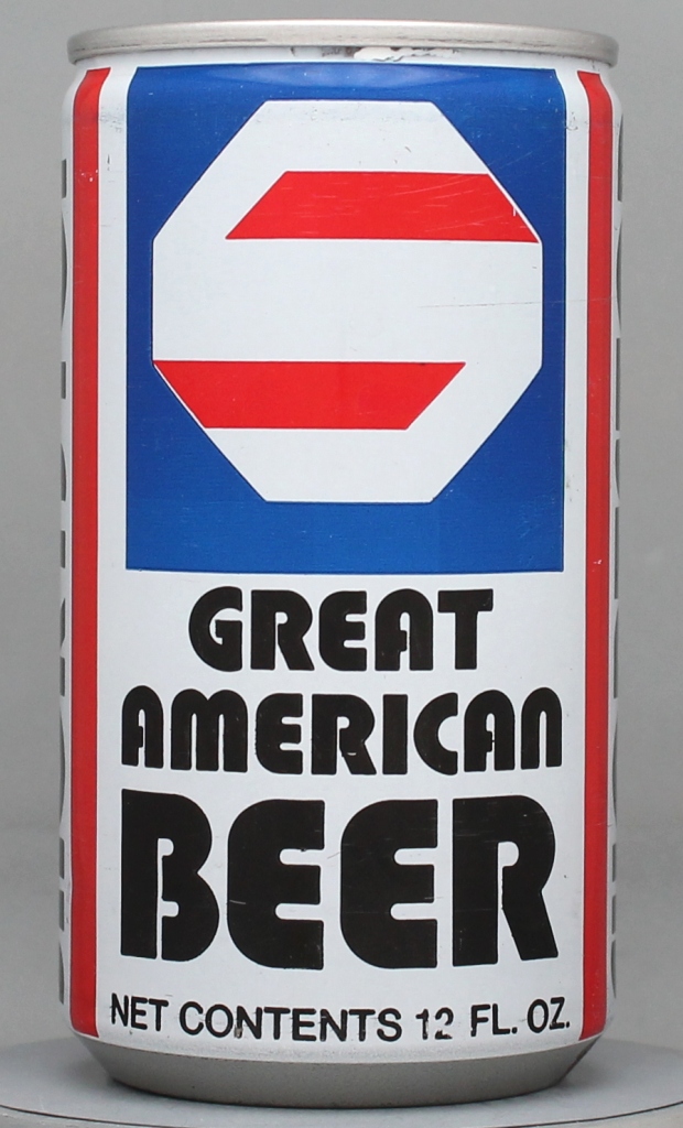 Shortstop Great American Beer 12 Oz Tab Top Can