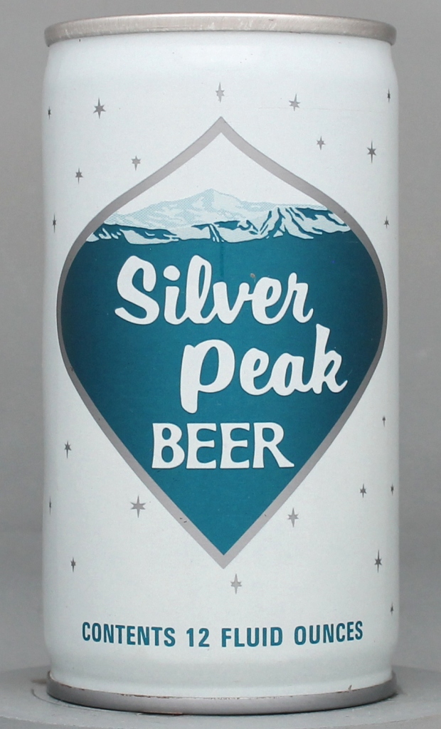 Silver Peak Beer 12 Oz Tab Top Can