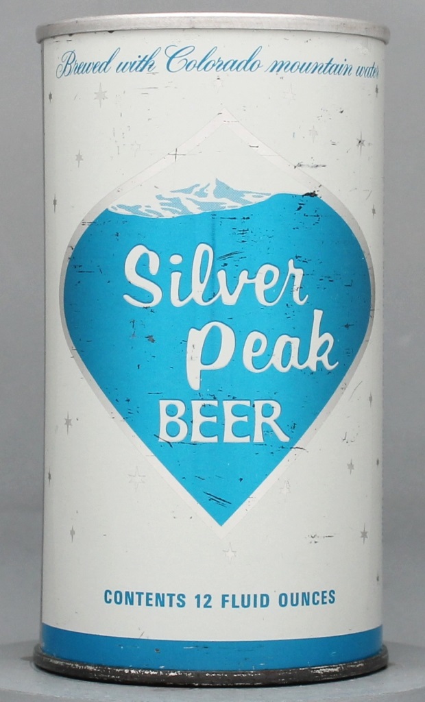 Silver Peak Beer 12 Oz Zip/Tab Top Can