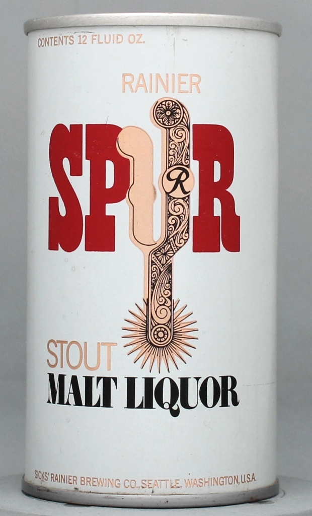 Spur Stout Malt Liquor 12 Oz Tab Top Can