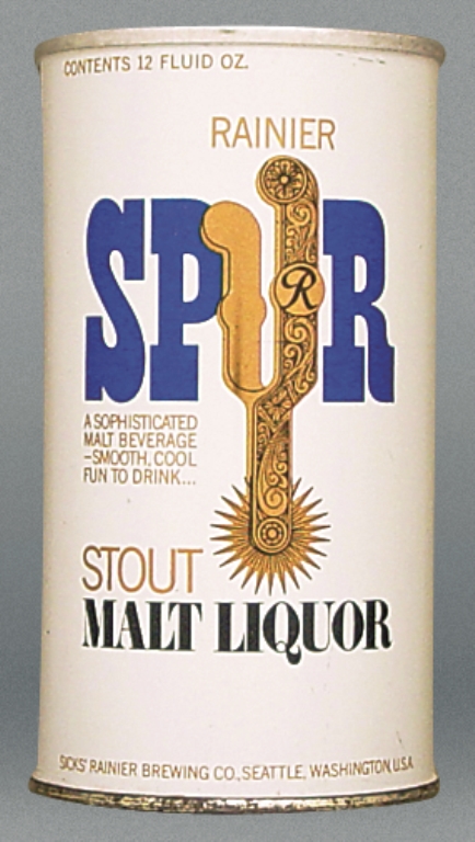 Spur Stout Malt Liquor 12 Oz Tab Top Can