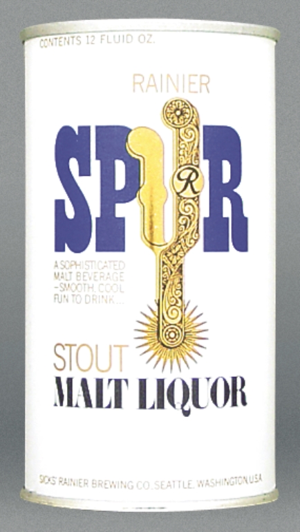 Spur Stout Malt Liquor 12 Oz Tab Top Can