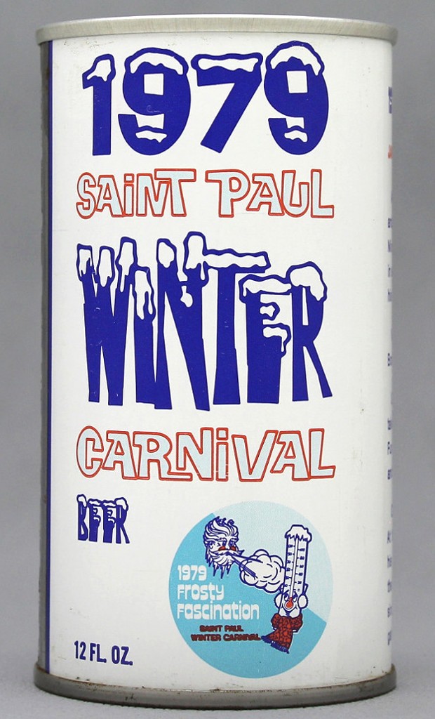 St. Paul Winter Carnival Beer 12 Oz Tab Top Can