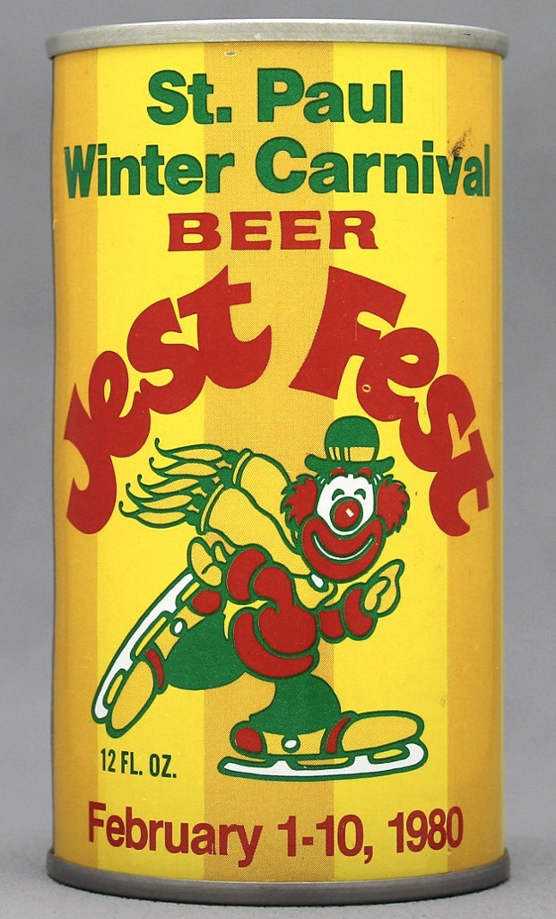 St. Paul Winter Carnival Beer 12 Oz Tab Top Can