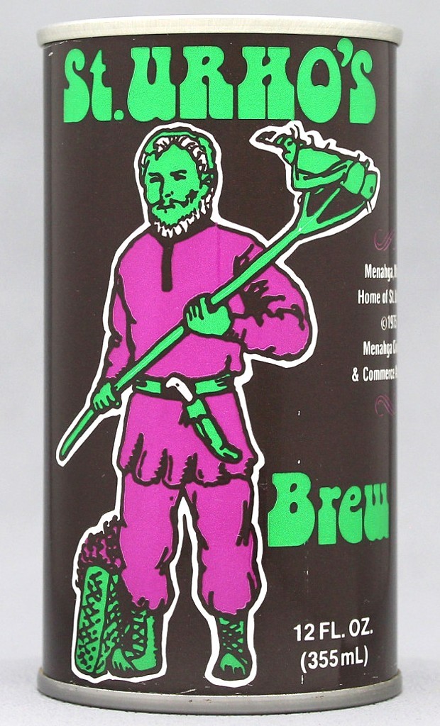 St. Urho's Brew Beer 12 Oz Tab Top Can
