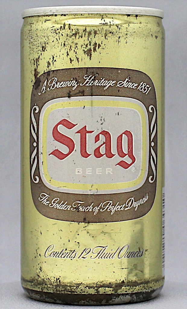 Stag Beer 12 Oz Tab Top Can