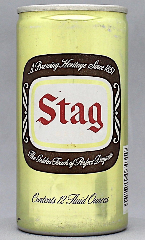 Stag Beer 12 Oz Tab Top Can