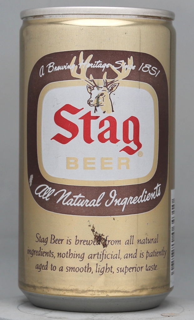 Stag Beer 12 Oz Tab Top Can
