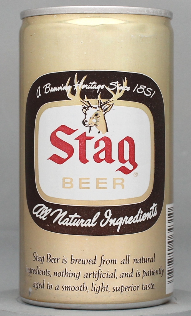 Stag Beer 12 Oz Tab Top Can
