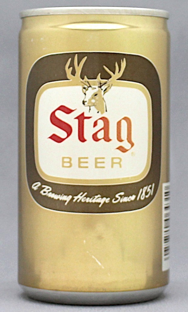 Stag Beer 12 Oz Tab Top Can