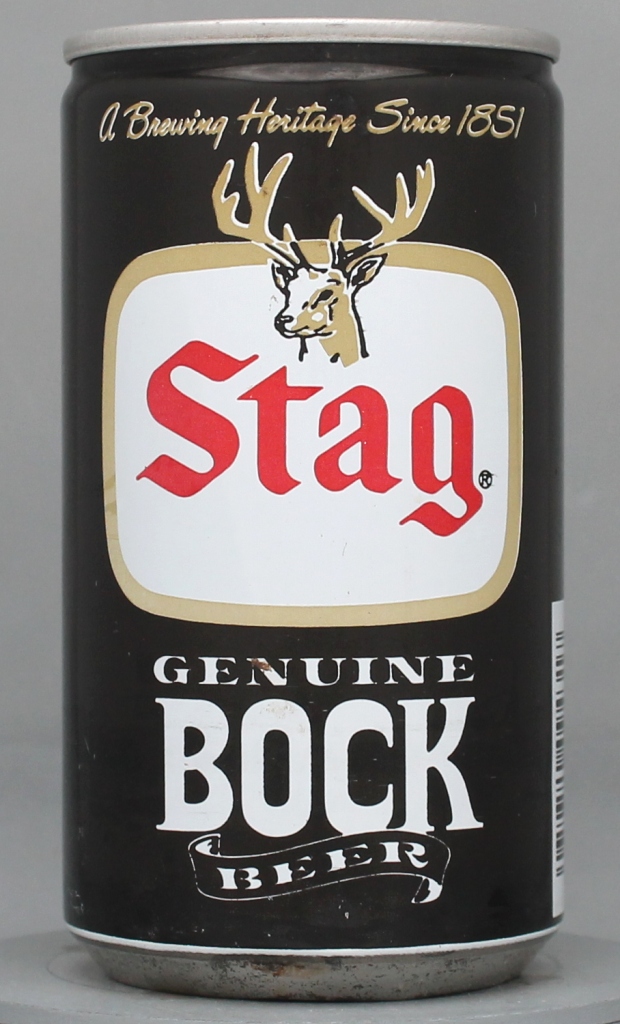 Stag Genuine Bock 12 Oz Tab Top Can