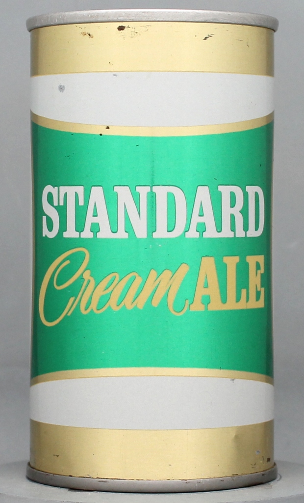 Standard Cream Ale 12 Oz Zip/Tab Top Can