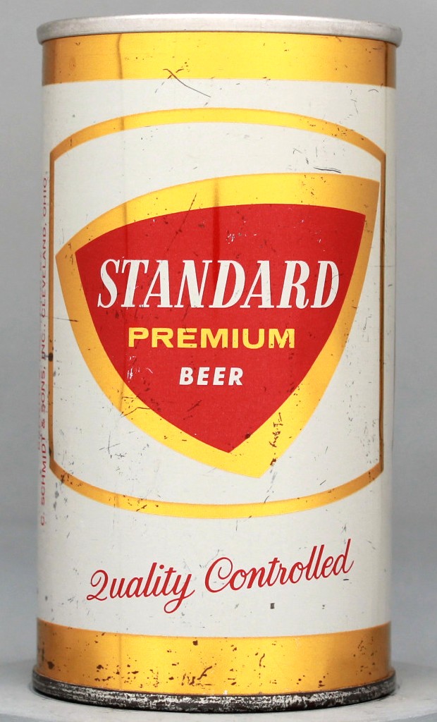 Standard Premium Beer 12 Oz Tab Top Can