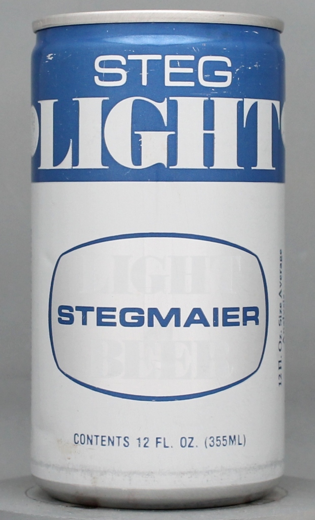 Steg Light Beer 12 Oz Tab Top Can