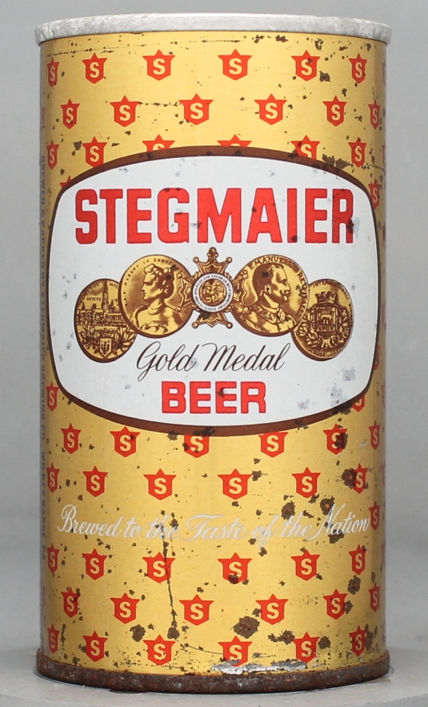 Stegmaier Gold Medal Beer 12 Oz Tab Top Can