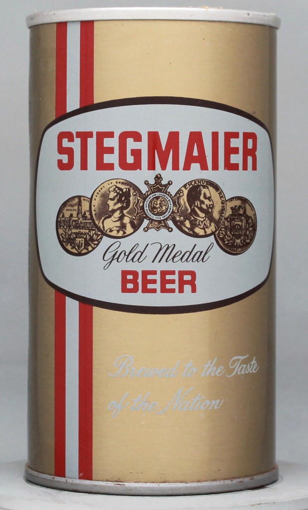 Stegmaier Gold Medal Beer 12 Oz Tab Top Can