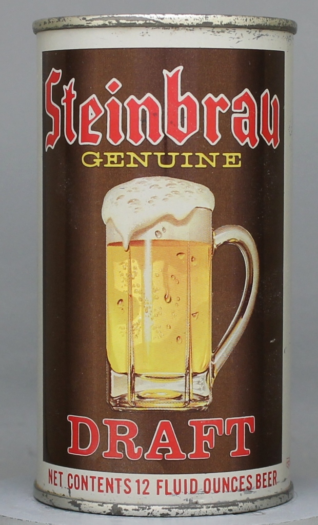 Steinbrau Genuine Draft 12 Oz Tab/Insert Top Can