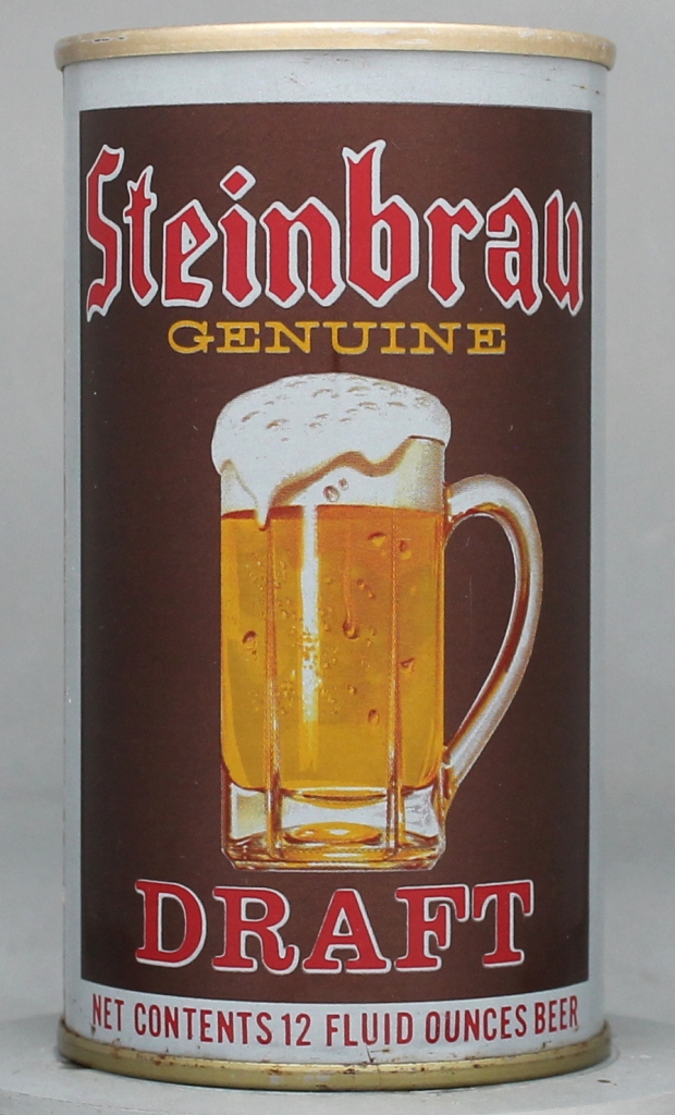 Steinbrau Genuine Draft 12 Oz Tab/Insert Top Can