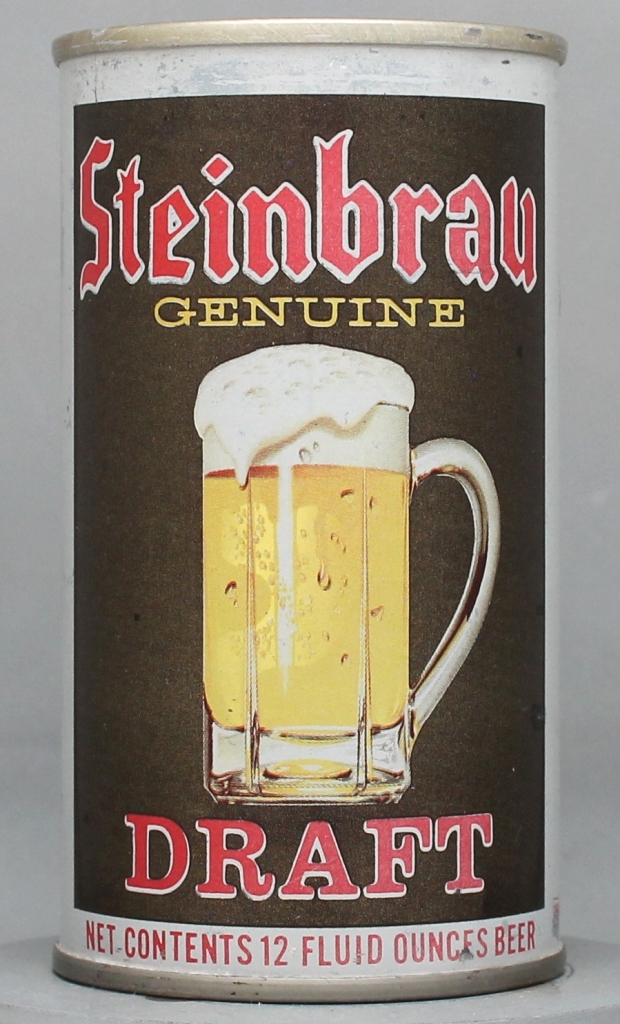 Steinbrau Genuine Draft 12 Oz Tab/Insert Top Can