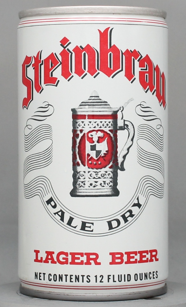 Steinbrau Pale Dry Beer 12 Oz Tab Top Can
