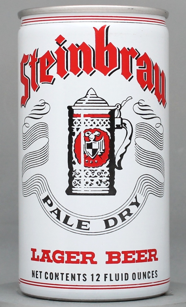Steinbrau Pale Dry Beer 12 Oz Tab Top Can