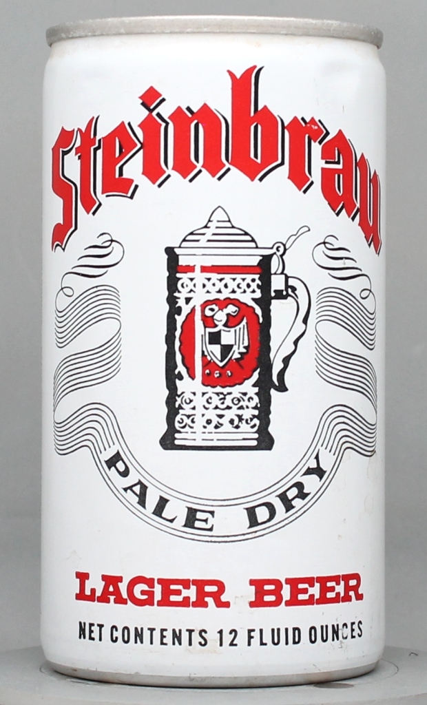 Steinbrau Pale Dry Beer 12 Oz Tab Top Can