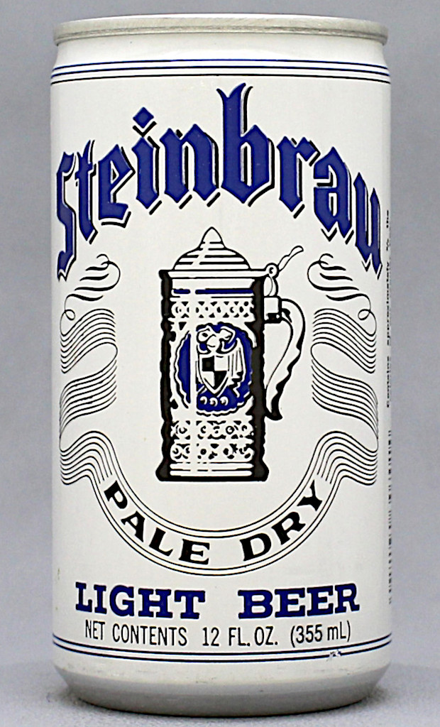 Steinbrau Pale Dry Light Beer 12 Oz Tab/Stay Top Can