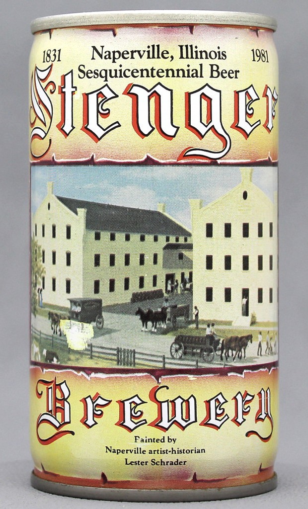 Stenger Brewery Beer 12 Oz Tab Top Can