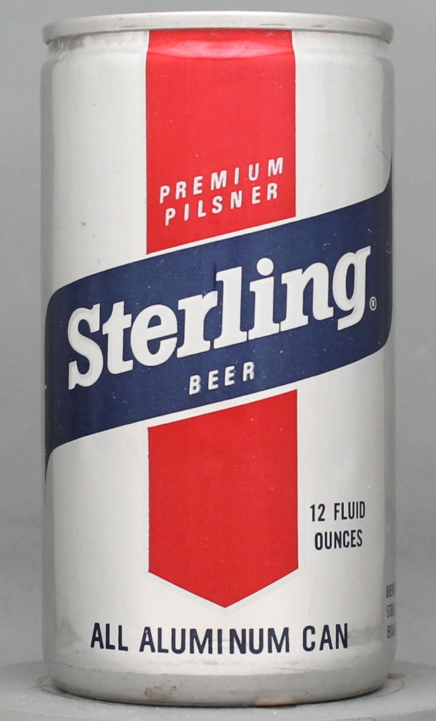 Sterling Premium Pilsner Beer 12 Oz Tab Top Can