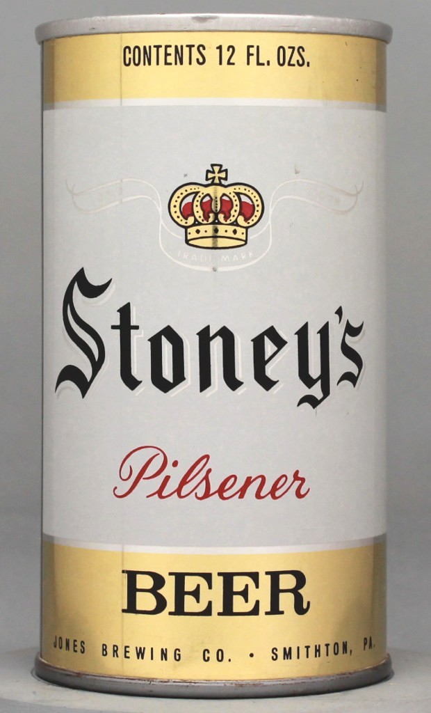 Stoney's Pilsener Beer 12 Oz Tab Top Can