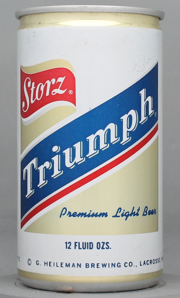 Storz Triumph Beer 12 Oz Tab Top Can
