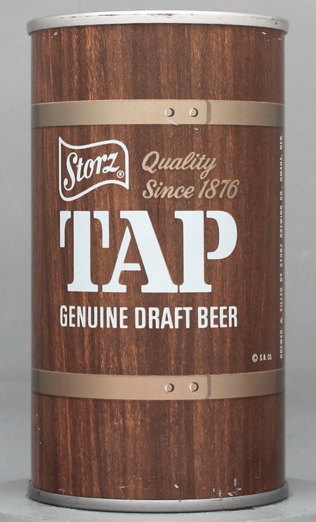 Storz Tap Genuine Draft 12 Oz Tab Top Can