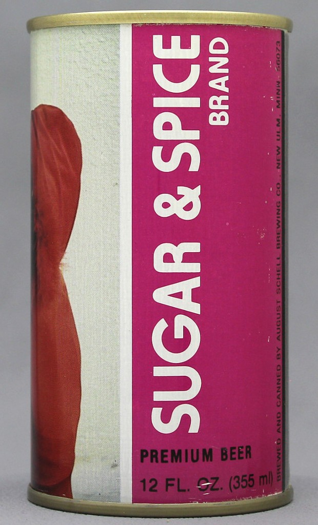 Sugar And Spice Beer 12 Oz Tab Top Can