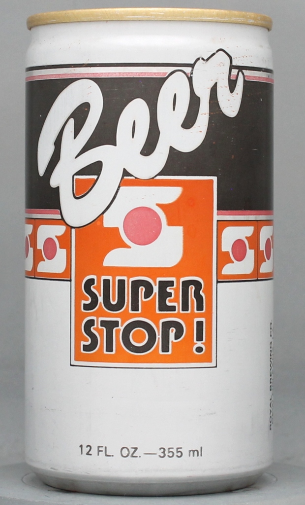 Super Stop Beer 12 Oz Tab Top Can