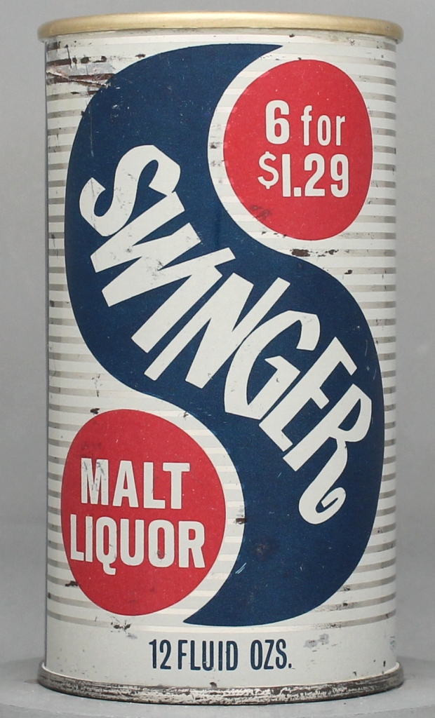 Swinger Malt Liquor 12 Oz Tab Top Can