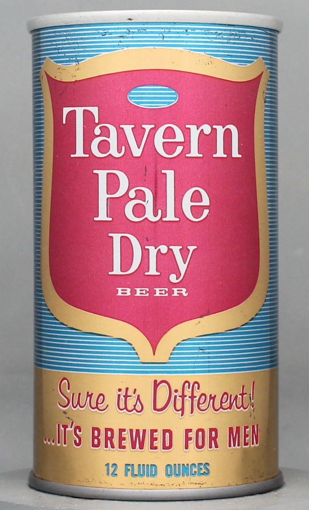 Tavern Pale Dry Beer 12 Oz Tab Top Can