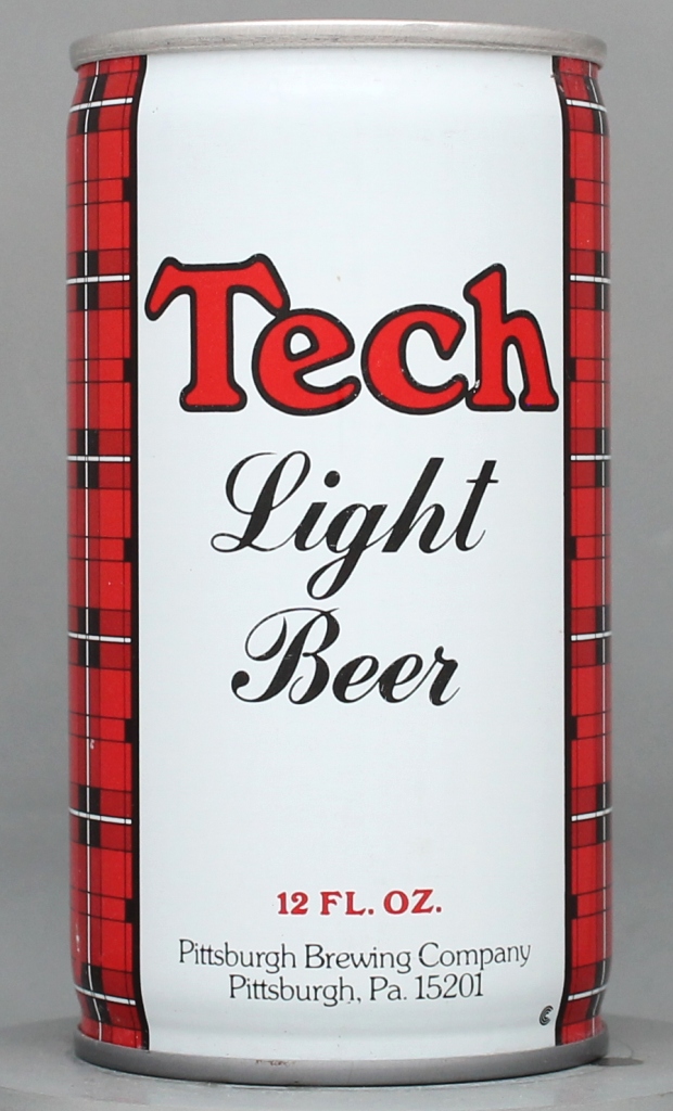 Tech Light Beer 12 Oz Tab Top Can