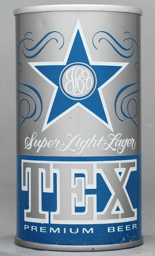 Tex Premium Beer 12 Oz Tab Top Can