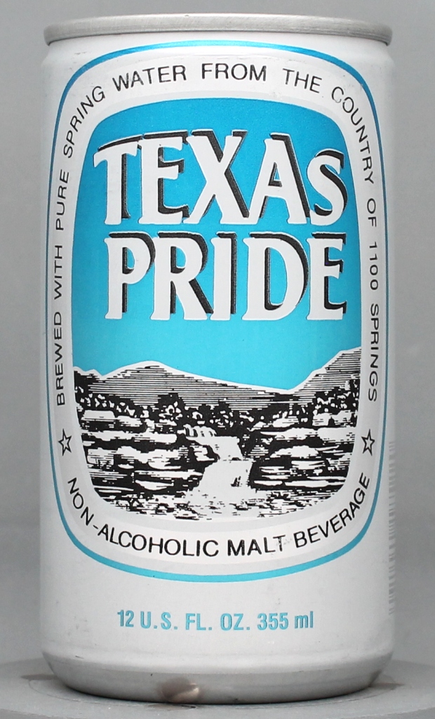 Texas Pride Non-alcoholic Malt Beverage 12 Oz Tab Top Can