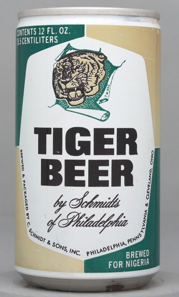 Tiger Beer 12 Oz Tab Top Can