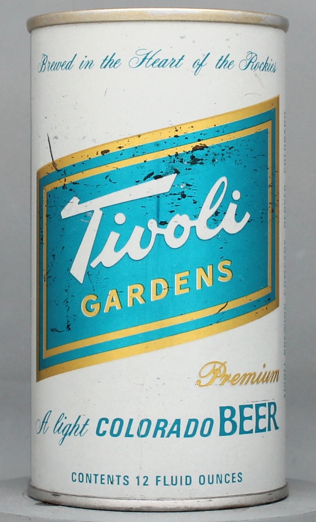 Tivoli Gardens Beer 12 Oz Tab Top Can