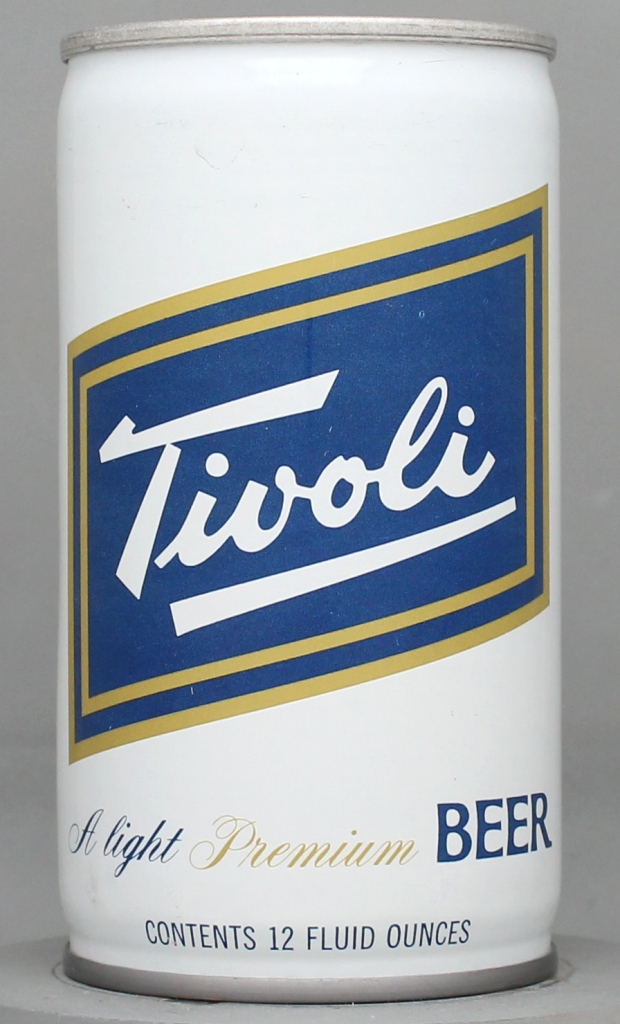 Tivoli Light Premium Beer 12 Oz Tab Top Can