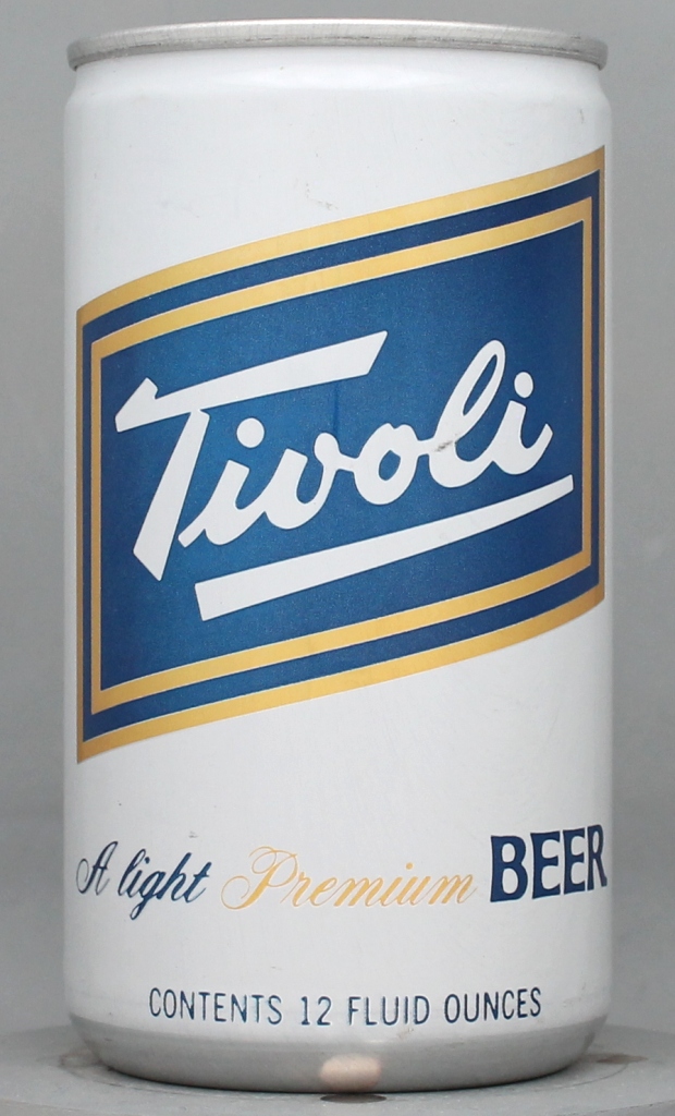 Tivoli Light Premium Beer 12 Oz Tab Top Can