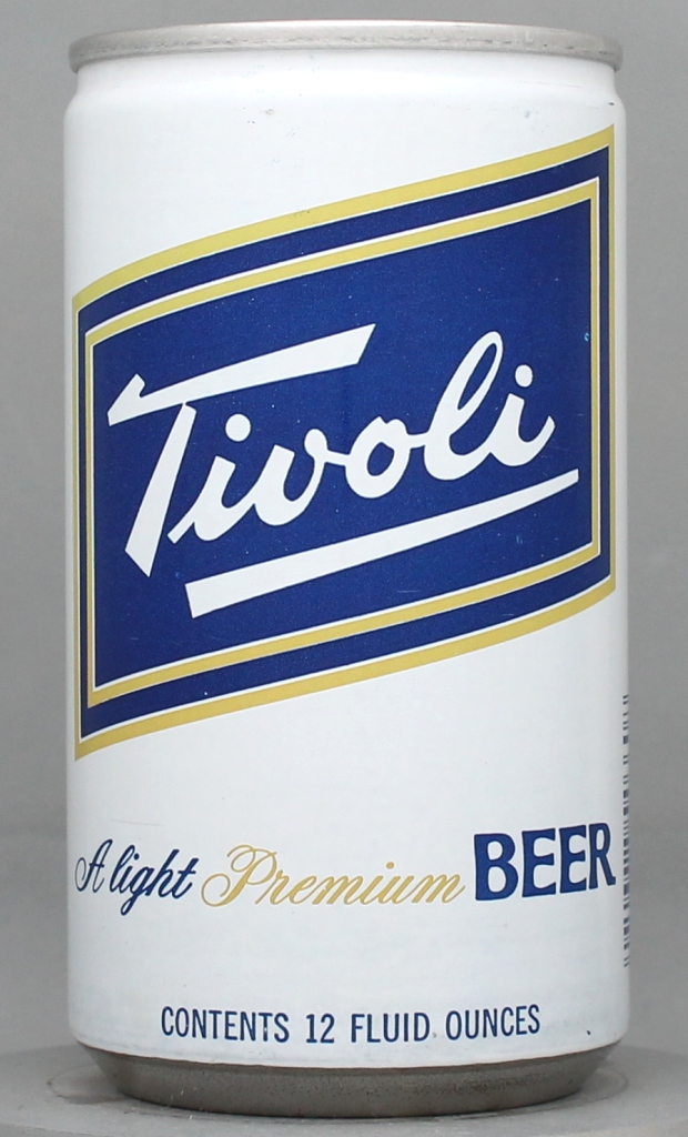 Tivoli Light Premium Beer 12 Oz Tab Top Can