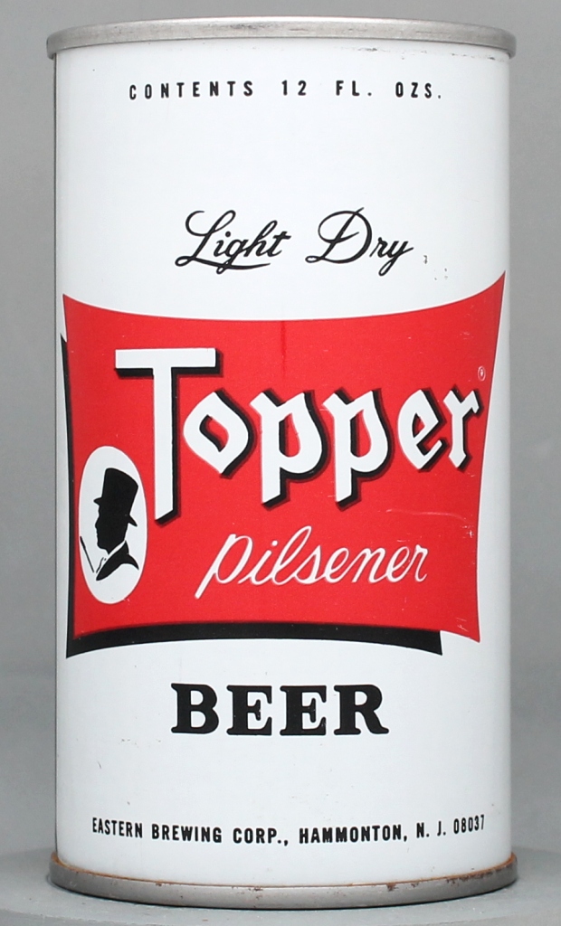 Topper Pilsener Light Dry Beer 12 Oz Tab Top Can