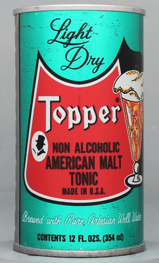 Topper Non Alcoholic Malt Tonic 12 Oz Tab Top Can