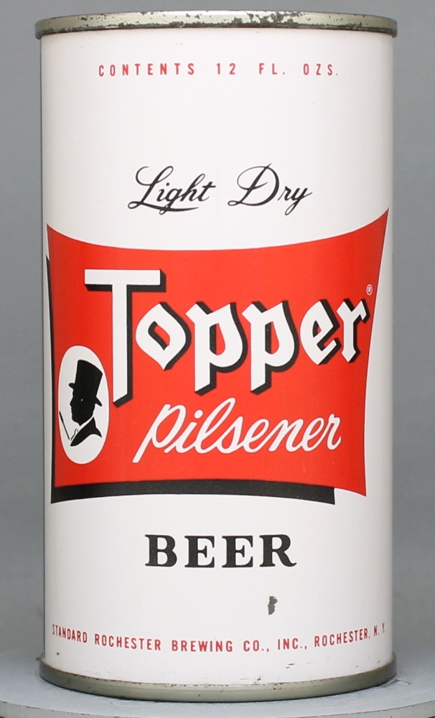Topper Light Dry Pilsener Beer 12 Oz Zip/Tab/Insert Top Can